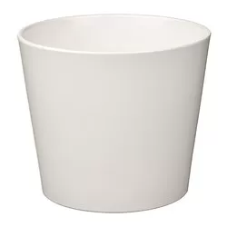 SOJABÖNA - Pot tanaman, putih, 12 cm