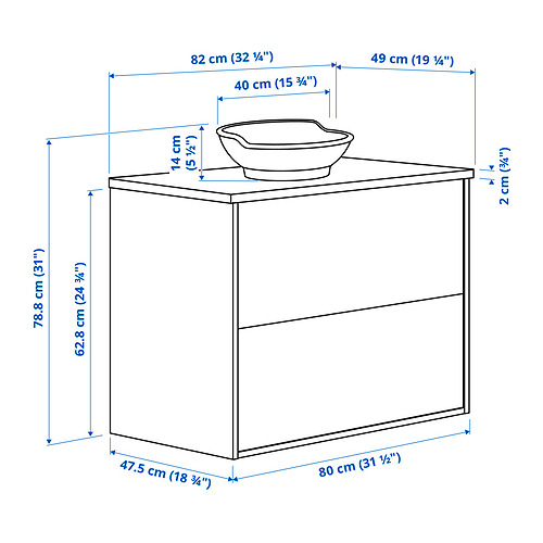 TÄNNFORSEN/VÄSTERSJÖN Measurement Illustration