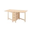 NORDEN - meja lipat, kayu birch, 26/89/152x80 cm | IKEA Indonesia - PE992560_S2