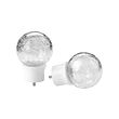 INSEKTSMAL - Finials, 1 pair, white/glass