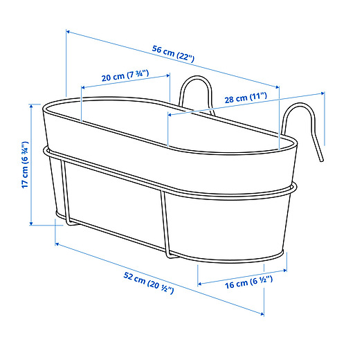 VITLÖK Measurement Illustration