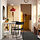 VIHALS table and 2 folding chairs