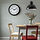 BRAVUR - wall clock, black, 59 cm | IKEA Indonesia - PE953547_S1