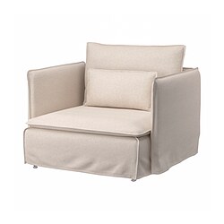 SÖDERHAMN - Armchair, Gransel natural colour