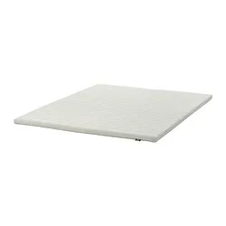 NISSEHOLM - Mattress pad, white, 120x200 cm