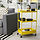 NISSAFORS - trolley, yellow, 50.5x30x83 cm | IKEA Indonesia - PE925837_S1