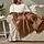DYTÅG - selimut kecil, cokelat muda, 130x170 cm | IKEA Indonesia - PE887782_S1