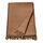 DYTÅG - selimut kecil, cokelat muda, 130x170 cm | IKEA Indonesia - PE887784_S1