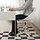 MALSKÄR/LOBERGET - kursi putar + bantalan, putih/ungu | IKEA Indonesia - PE925852_S1