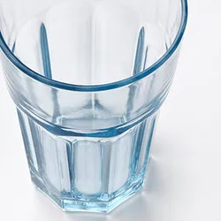 POKAL - Gelas, biru muda, 35 cl