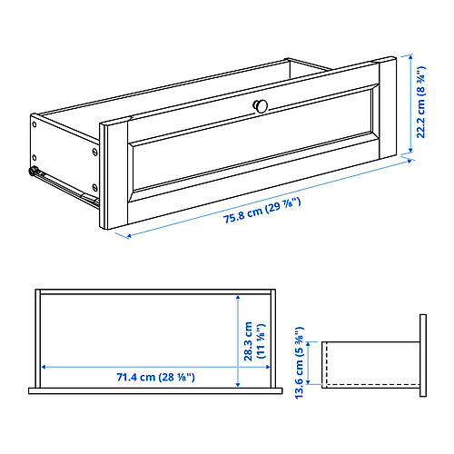 GULDDRAGARE Measurement Illustration