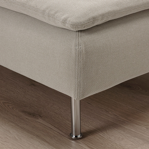 SÖDERHAMN compact 3-seat sofa with open end