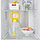 NÄBBFISK - dispenser air minum, transparan/kuning cerah, 4 l | IKEA Indonesia - PE925929_S1