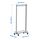 MITTZON - rangka+roda/rel hanger/rak display, putih, 85x205 cm | IKEA Indonesia - PE953704_S1