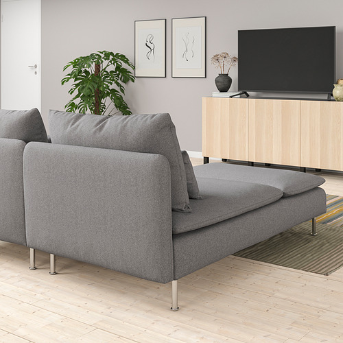SÖDERHAMN sofa 2 dudukan dg chaise longue