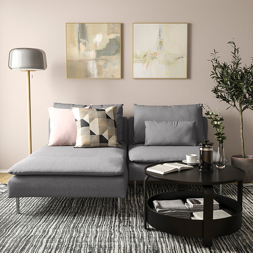 SÖDERHAMN sofa 2 dudukan dg chaise longue