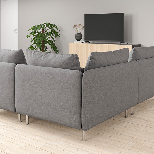 SÖDERHAMN sofa sudut, 3 dudukan