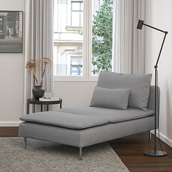 SÖDERHAMN - Chaise longue, Tonerud grey