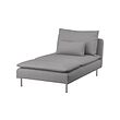 SÖDERHAMN - Chaise longue, Tonerud grey