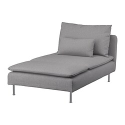 SÖDERHAMN - Chaise longue, Tonerud grey
