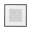 LOMVIKEN - Frame, black, 32x32 cm