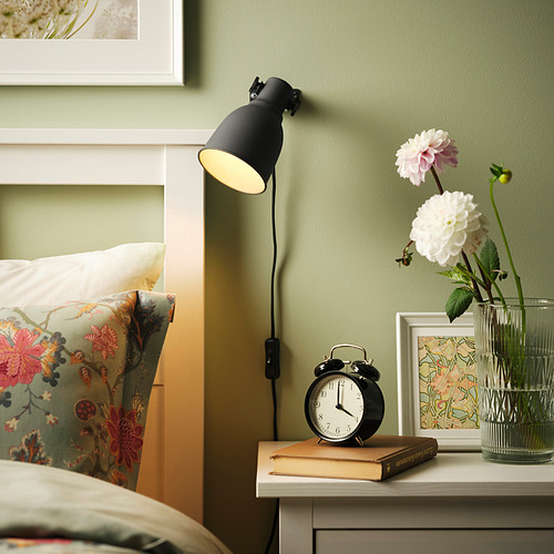 HEKTAR lampu sorot dinding/jepit