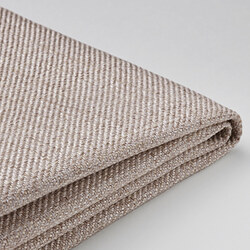 RAMNEFJÄLL - Cover bed frame, Kilanda light beige, 180x200 cm