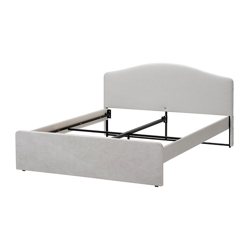 RAMNEFJÄLL upholstered bed frame