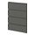 METOD - 4 fronts for dishwasher, Voxtorp dark grey, 60 cm | IKEA Indonesia - PE749583_S1