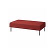 LILLEHEM - 2-seat module, Gunnared/brown-red metal