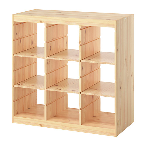 TROFAST storage combination with shelves