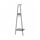 ÄLGANÄS - clothes rack with shoe storage, black, 46x39x166 cm | IKEA Indonesia - PE953854_S1