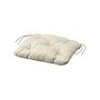 KUDDARNA - chair cushion, outdoor, light grey-beige, 36x32 cm | IKEA Indonesia - PE992998_S2