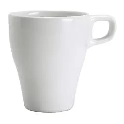 FÄRGRIK - Mug, tembikar putih, 25 cl