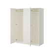PAX/FORSAND - Wardrobe, white/white, 150x60x201 cm