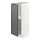 METOD - base cabinet with shelves, white/Voxtorp dark grey, 30x37x80 cm | IKEA Indonesia - PE749816_S1