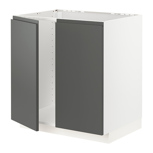 METOD kabinet dasar u bak cuci + 2 pintu