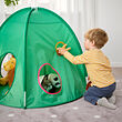 DVÄRGMÅS - Children's tent, green