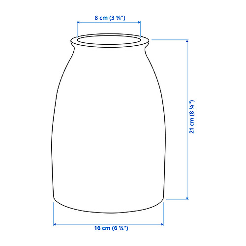 KOPPARBJÖRK Measurement Illustration