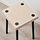 FRIDNÄS - nesting tables with stools set of 4, black/birch effect | IKEA Indonesia - PE849429_S1