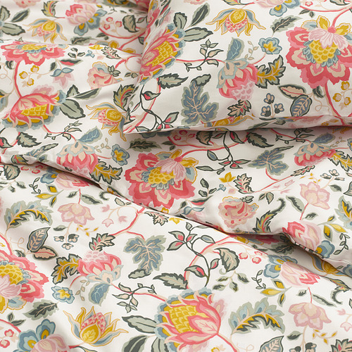 DAGGSALVIA duvet cover and 2 pillowcases