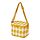 NÄBBFISK - cooling bag, patterned white/bright yellow, 26x19x19 cm | IKEA Indonesia - PE926454_S1