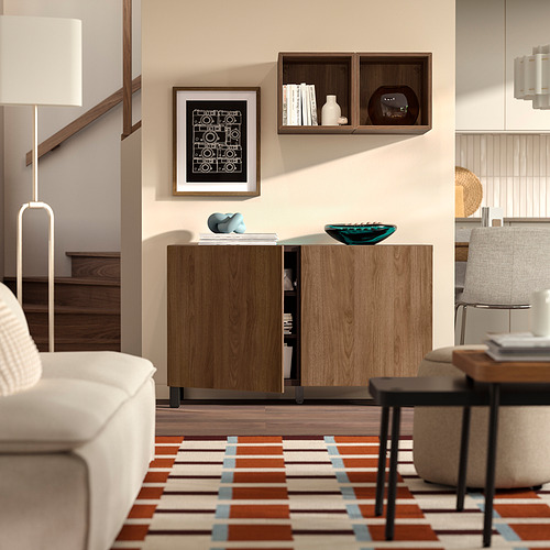BESTÅ storage combination with doors
