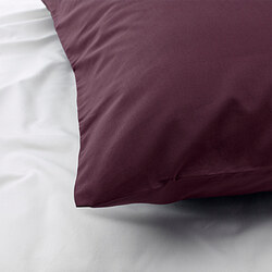 ULLVIDE - Pillowcase, deep red, 50x80 cm