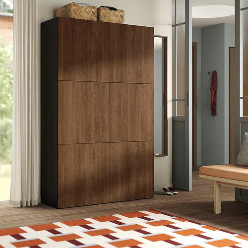 BESTÅ storage combination with doors
