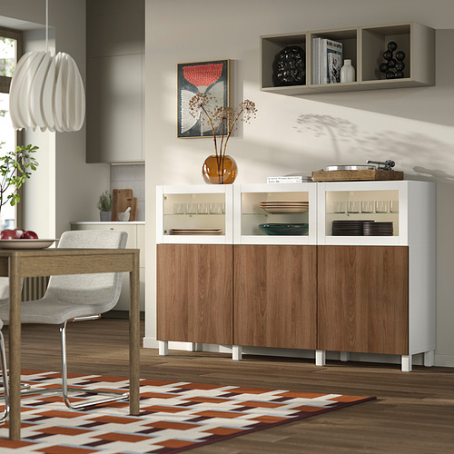 BESTÅ storage combination with doors