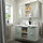ENHET - kamar mandi, putih/abu-abu-hijau pudar, 124x43x65 cm | IKEA Indonesia - PE888355_S1