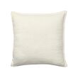LAGERPOPPEL - Sarung bantal kursi, putih pudar, 50x50 cm
