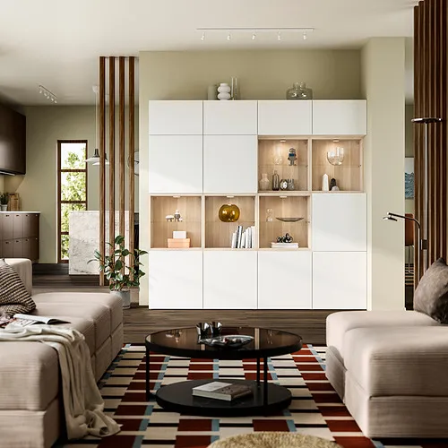 BESTÅ storage combination with doors