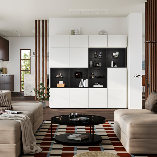 BESTÅ storage combination with doors
